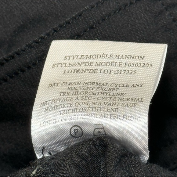 Theory Black Hannon Cargo Trousers Size 4 - Picture 10 of 11